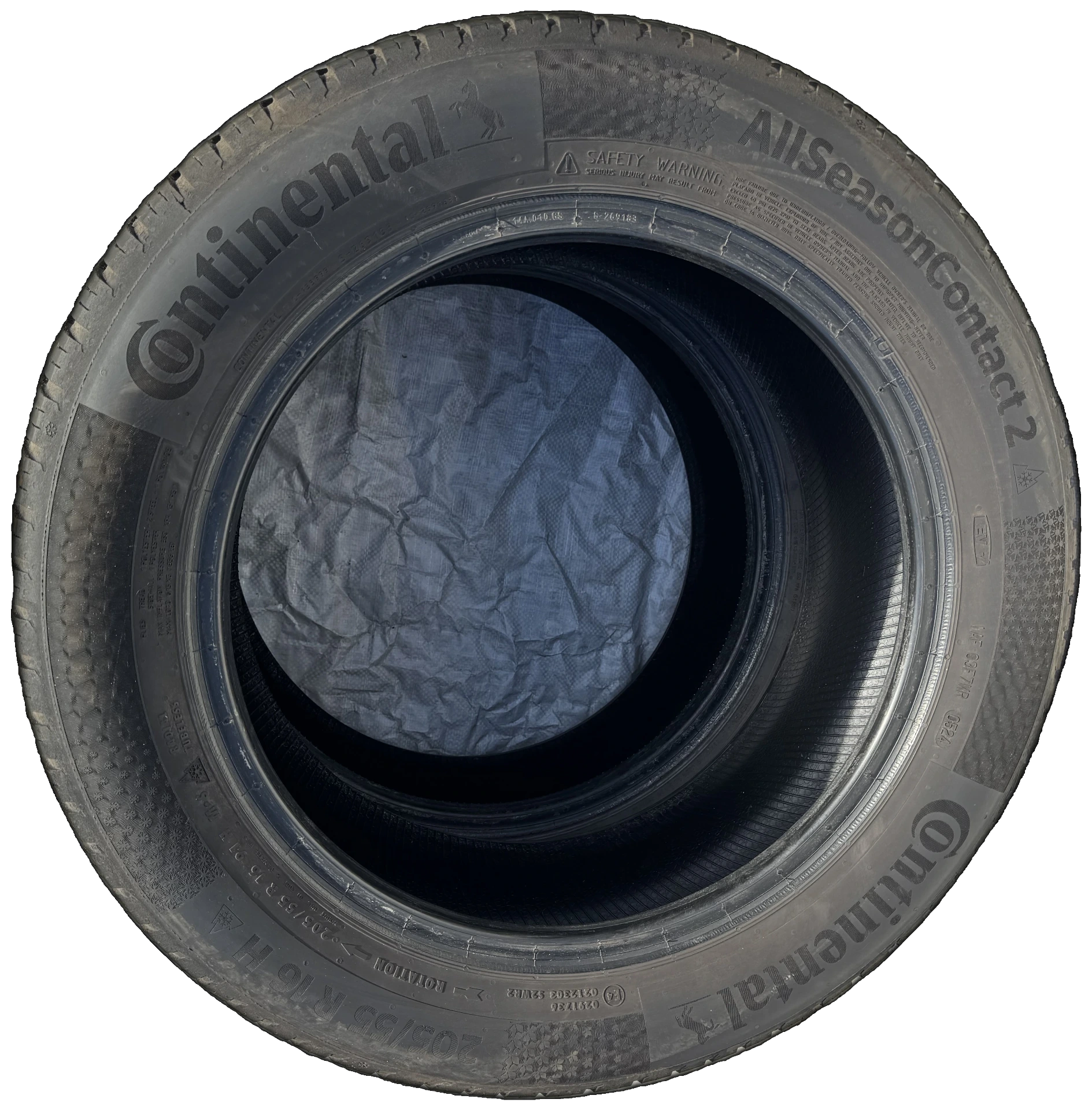 Continental AllSeasonContact2 | 205/55R16 91H | Paire