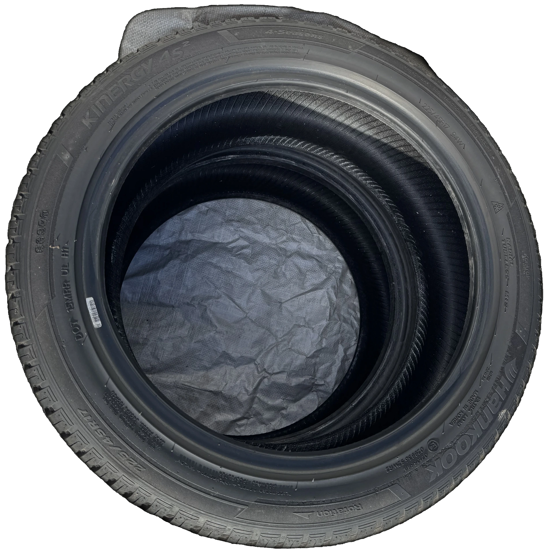 Hankook Kinergy 4S2 4-seasons | 225/45R17 94W | Paire